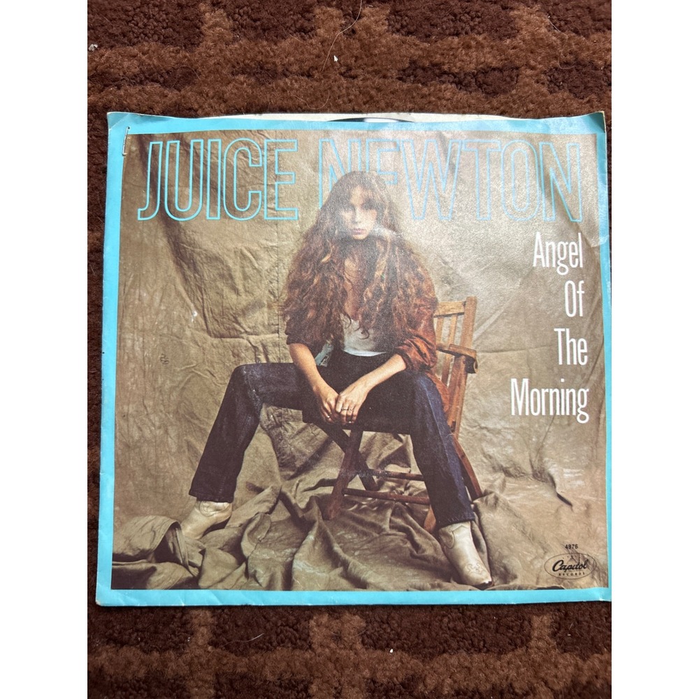 Juice Newton‎ Angel Of The Morning Capitol Records 45 RPM Vinyl Record